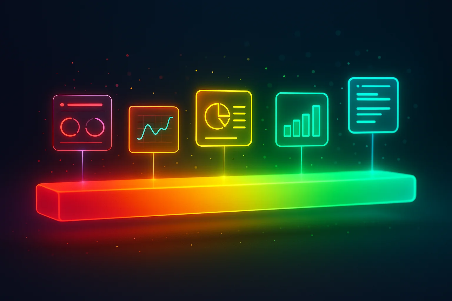 A visual spectrum showing AI confidence levels from high certainty on the left to high uncertainty on the right, with different UI treatment examples at each level